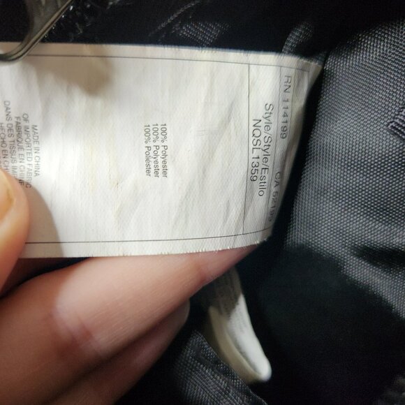 Quiksilver Mens Black Heavy Weather Backpack - Picture 6 of 8